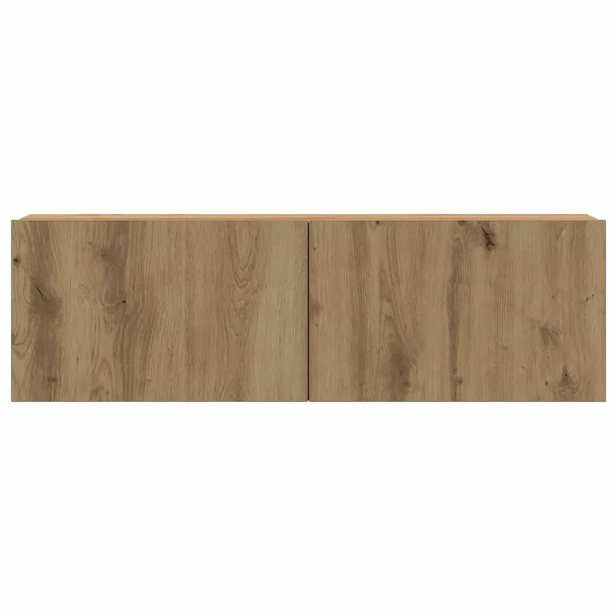 Ensemble de meuble TV mural 7 pcs chêne artisanal - 5