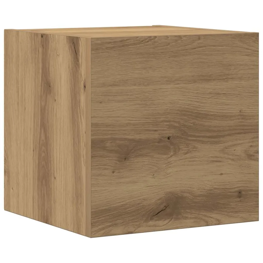 Ensemble de meuble TV mural 8 pcs chêne artisanal - 6