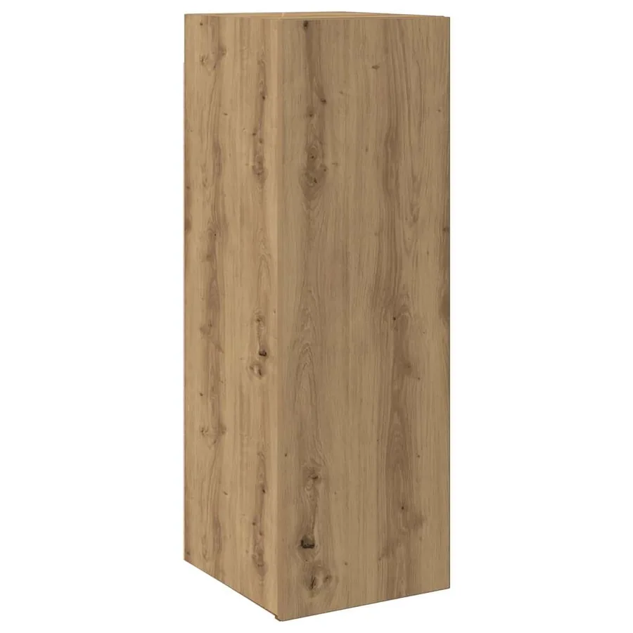Ensemble de meuble TV mural 4 pcs chêne artisanal - 6