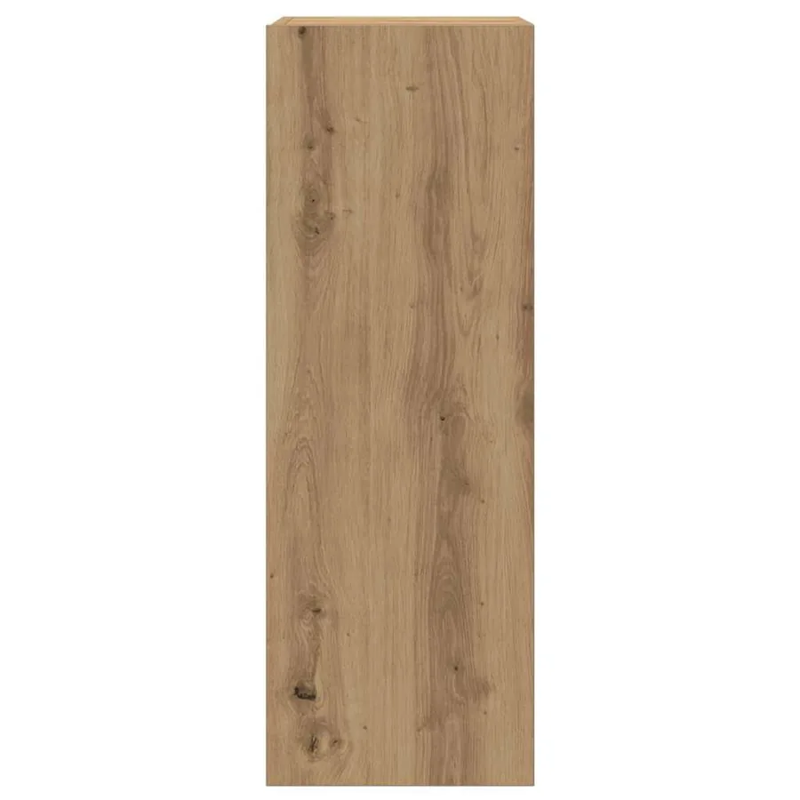 Ensemble de meuble TV mural 4 pcs chêne artisanal - 7