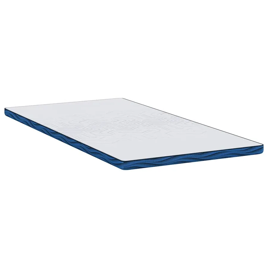 Surmatelas Blanc 90 x 190 cm Tissu jacquard - 5