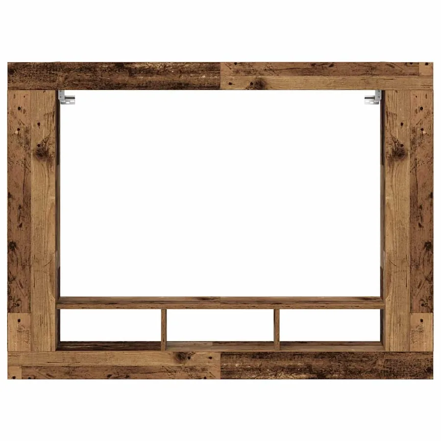 Meuble TV Bois ancien 152 x 22 x 113 cm Bois d'ingénierie - 5