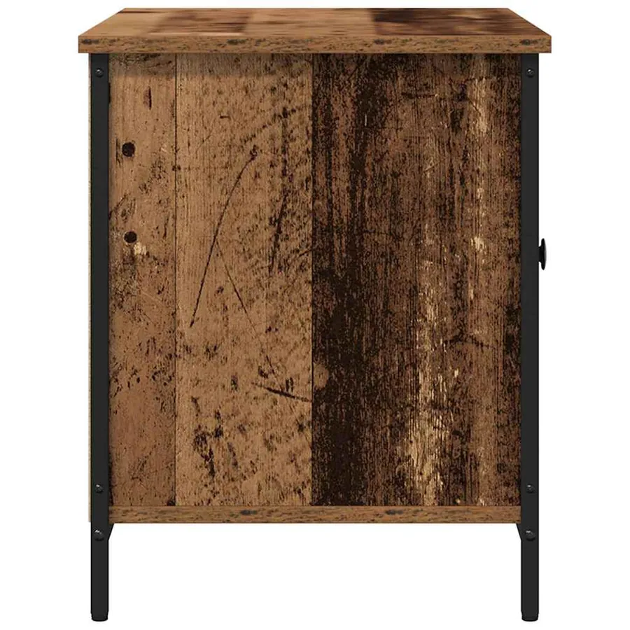 Meuble TV Bois ancien 80 x 40 x 50 cm Bois d'ingénierie - 7