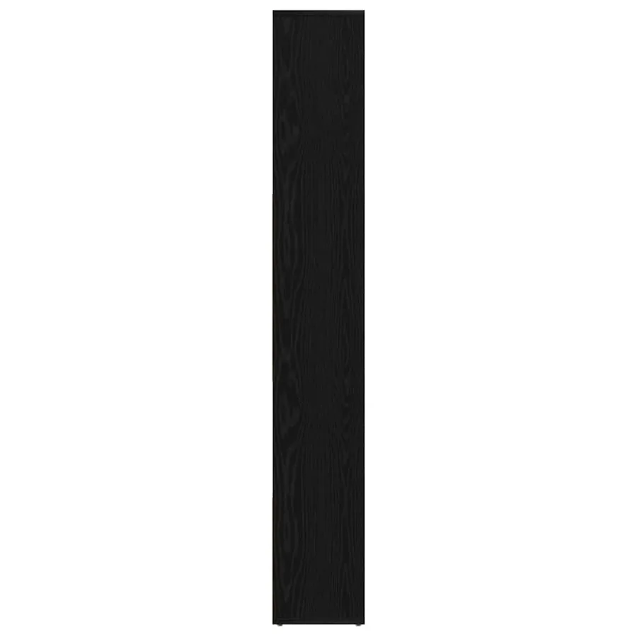 Bibliothèque en chêne noir 67 x 24 x 161 cm bois d'ingénierie - 7