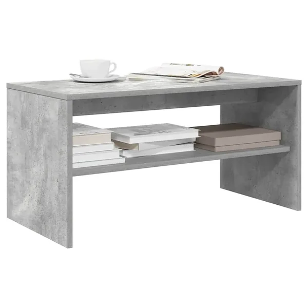 Meuble TV Gris cement 80 x 40 x 40 cm Aggloméré