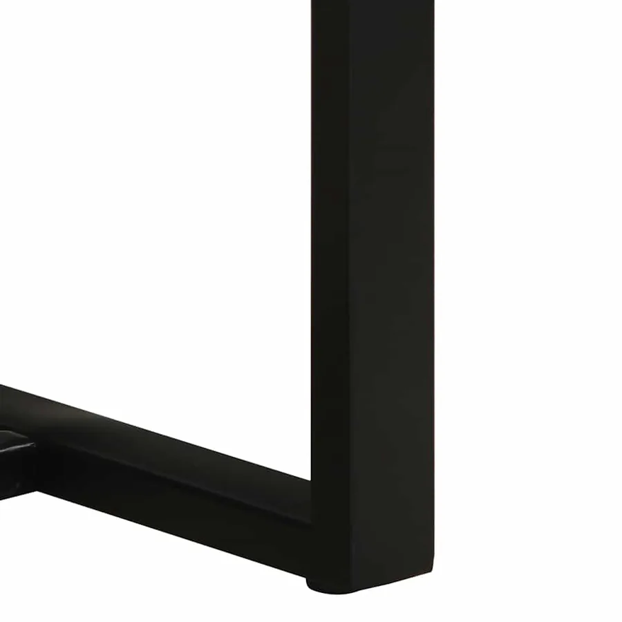 Banc 60x35x45 cm bois massif de manguier - 6
