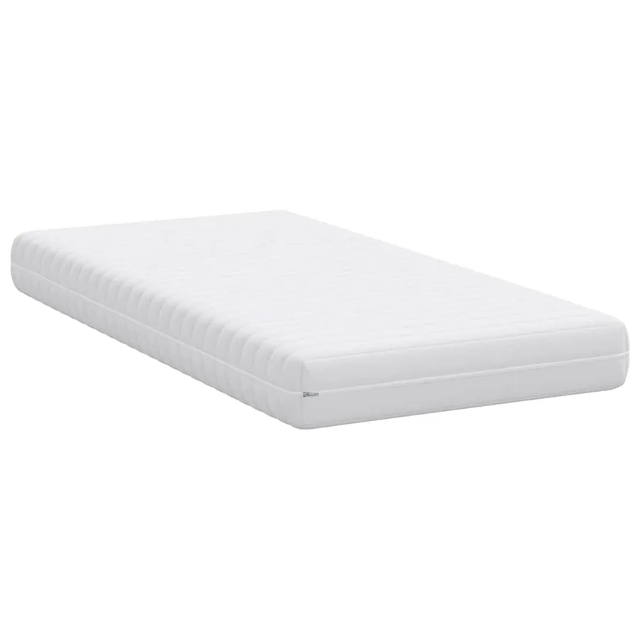 Matelas Blanc 90 x 190 cm Ressort ensaché - 5