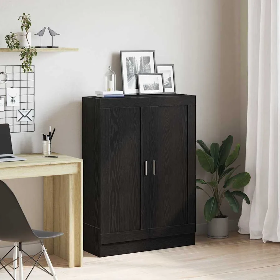Bibliothèque Chêne noir 82,5 x 30,5 x 115 cm Bois d'ingénierie