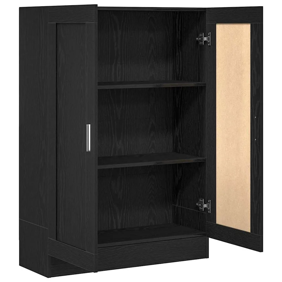 Bibliothèque Chêne noir 82,5 x 30,5 x 115 cm Bois d'ingénierie - 5