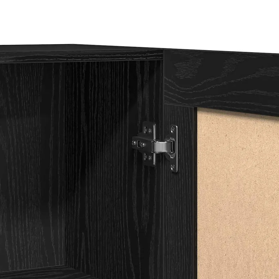 Bibliothèque Chêne noir 82,5 x 30,5 x 115 cm Bois d'ingénierie - 9