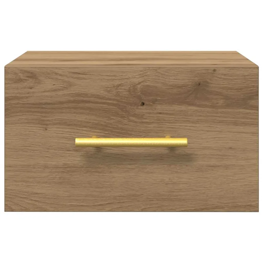 Cabinet de chevet 2 pc 35 x 35 x 20 cm Bois d'ingénierie - 6