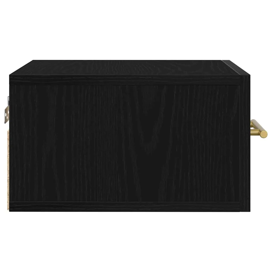 Cabinet de chevet 2 pcs Chêne noir 35 x 35 x 20 cm - 7