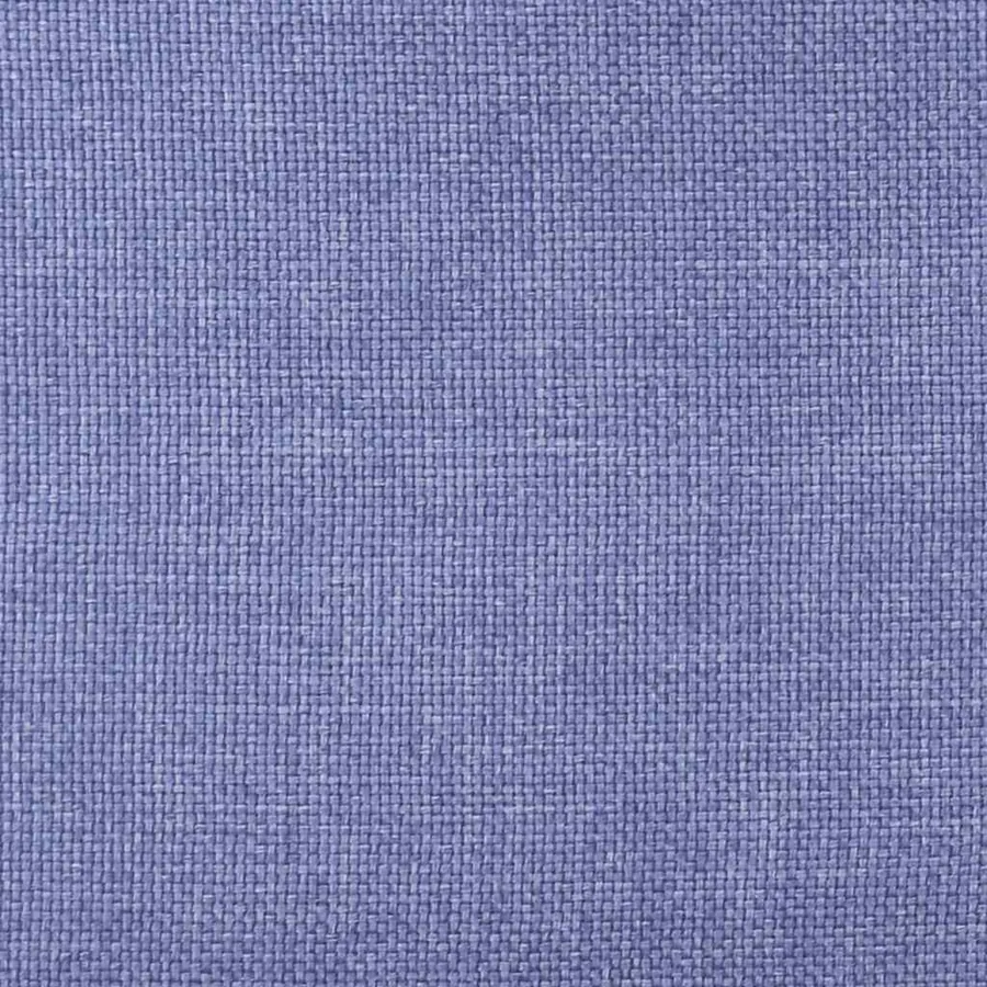 Chaises à manger lot de 6 bleu jean tissu - 8
