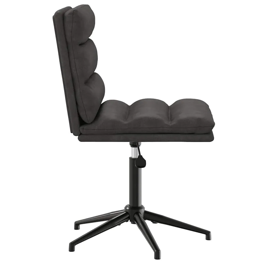 Chaises à manger lot de 2 noir similicuir - 5