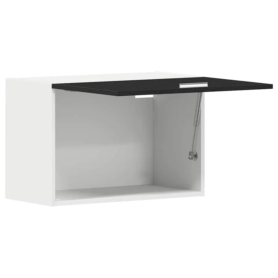 Armoire suspendue Montage mural Lyon Chêne noir 60 x 31 x 40 cm - 5