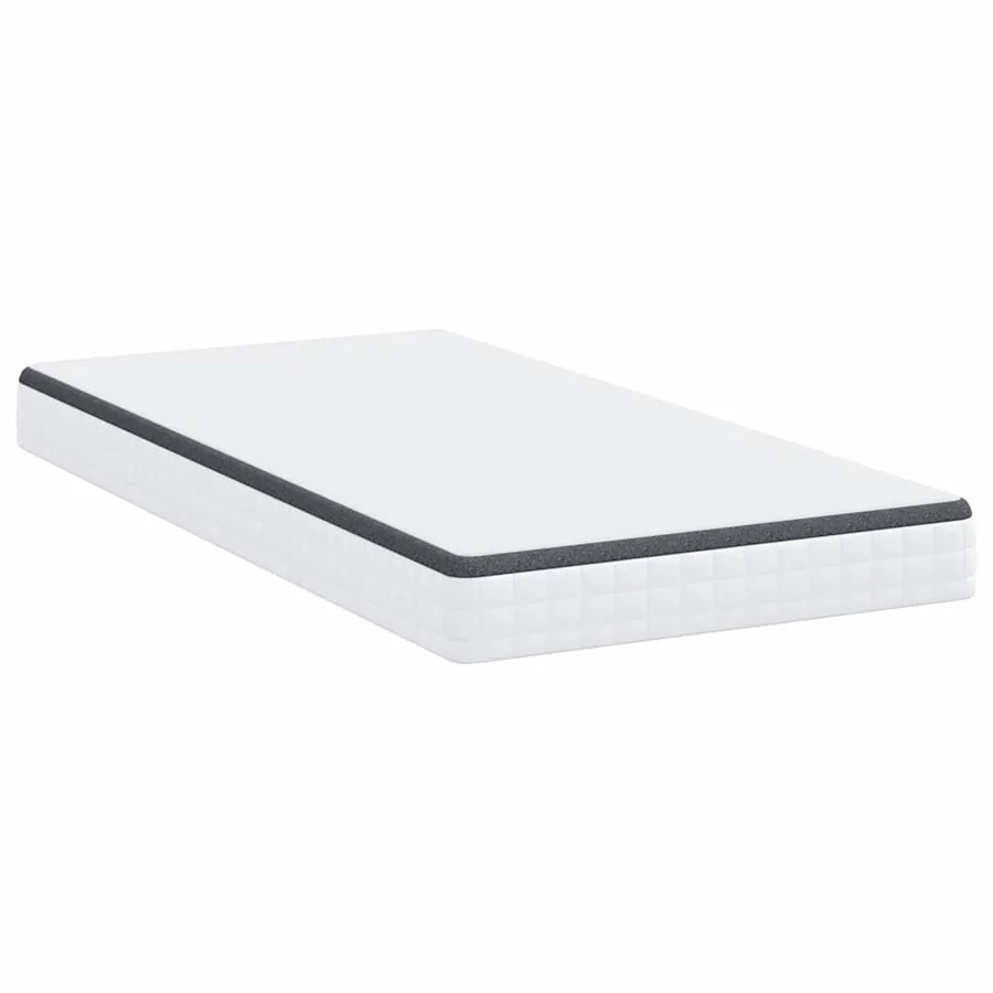 Matelas Blanc et Gris 100 x 200 cm Printemps Bonell - 5