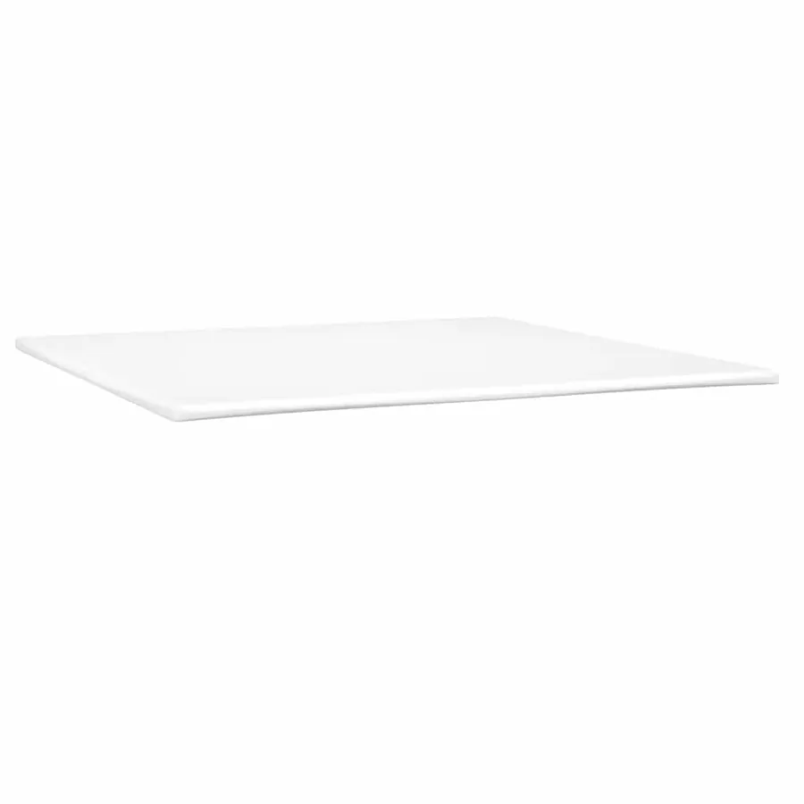 Sommier à lattes de lit et matelas et LED gris foncé 200x220cm velours - 9