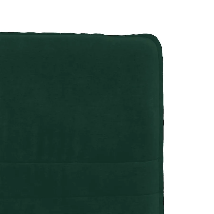 Chaises à manger lot de 2 Vert foncé Velours - 8