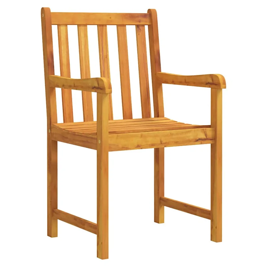 Ensemble de salle à manger pour jardin 5 pcs Marron - 6