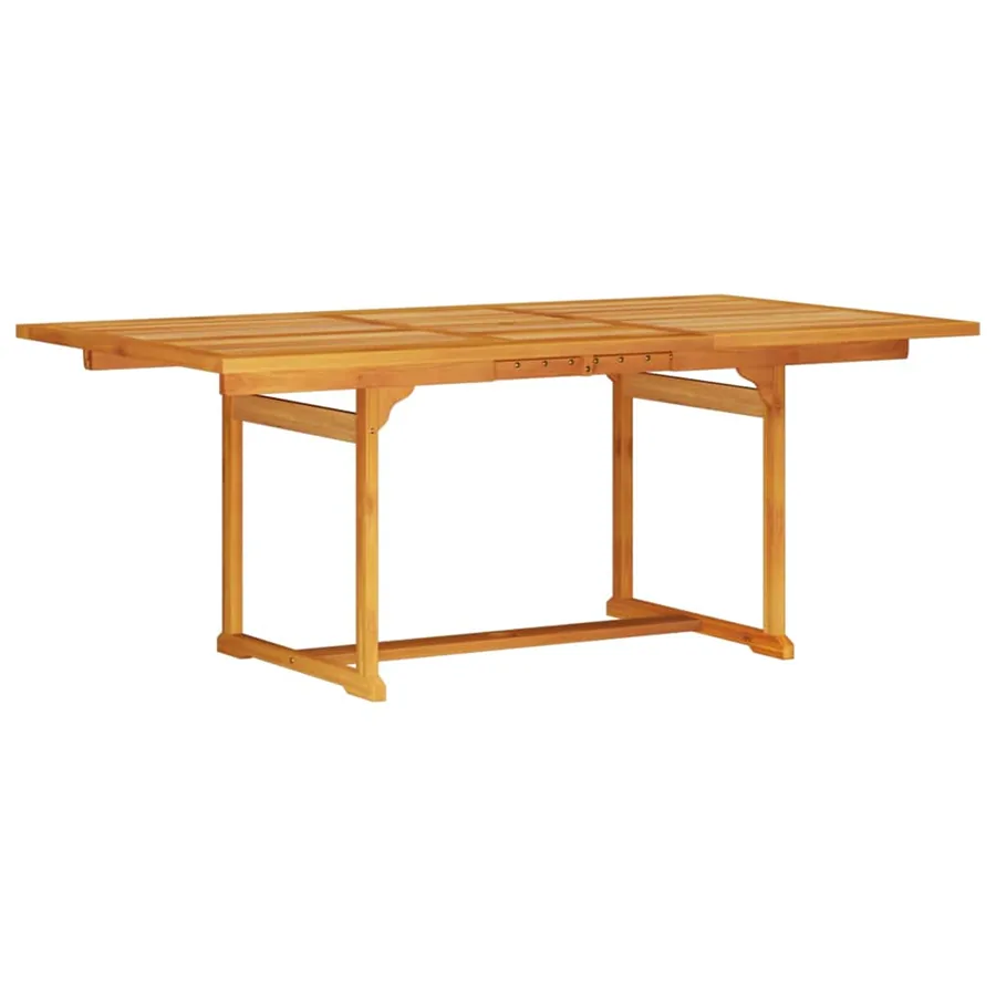 Ensemble de salle à manger pour jardin 7 pcs Marron - 6