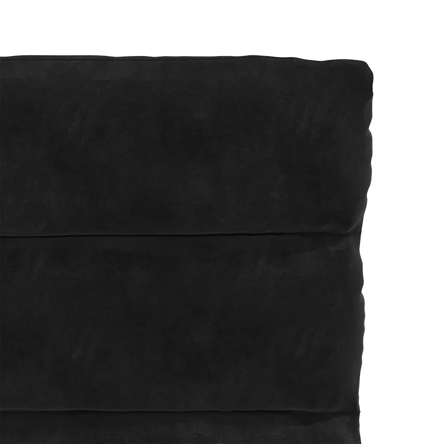 Chaises à manger lot de 4 Noir Velours - 7