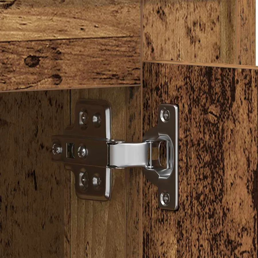 Meuble TV Bois ancien 80 x 35 x 45 cm Bois d'ingénierie - 9