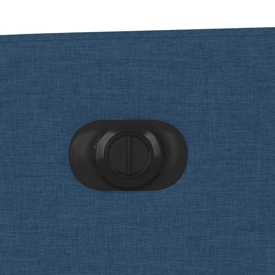 Fauteuil inclinable de massage électrique bleu tissu - 13