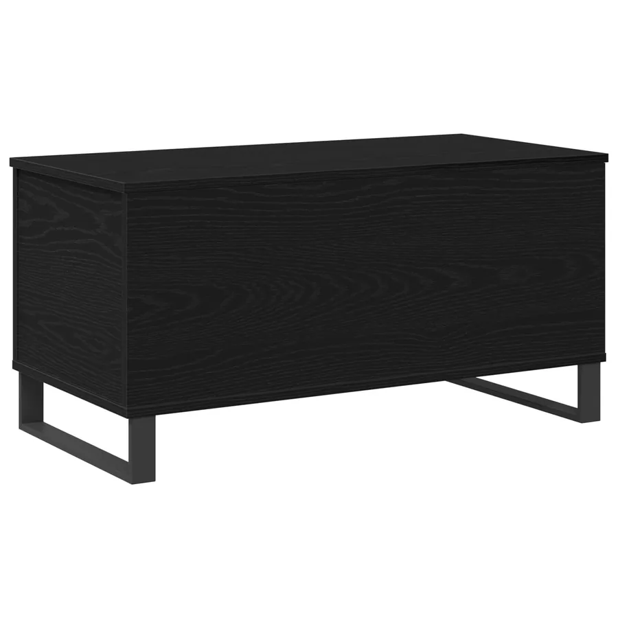 Table basse Chêne noir 90 x 44,5 x 45 cm Bois d'ingénierie