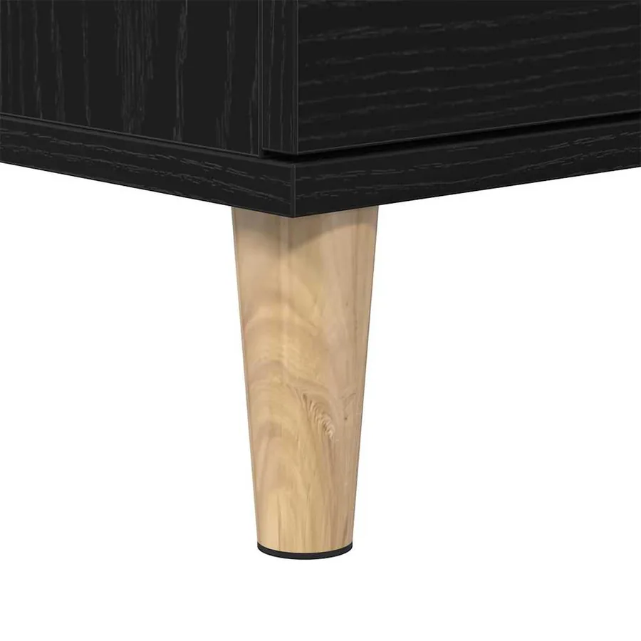Cabinet de salle de bain avec tiroir Chêne noir 65 x 33 x 60 cm - 12
