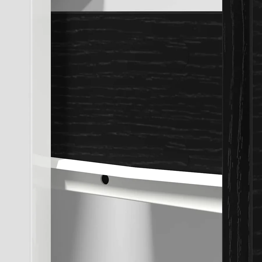 Armoire suspendue avec tiroir Chêne noir 30 x 46 x 81,5 cm - 10
