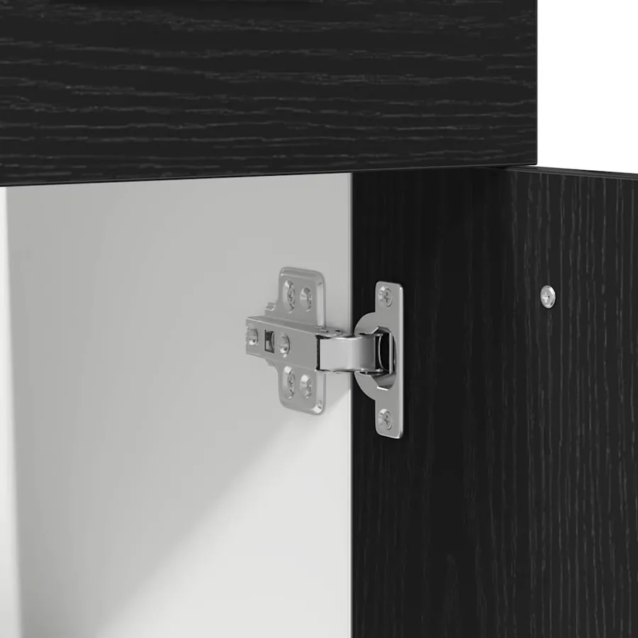 Armoire suspendue avec tiroir Chêne noir 30 x 46 x 81,5 cm - 9