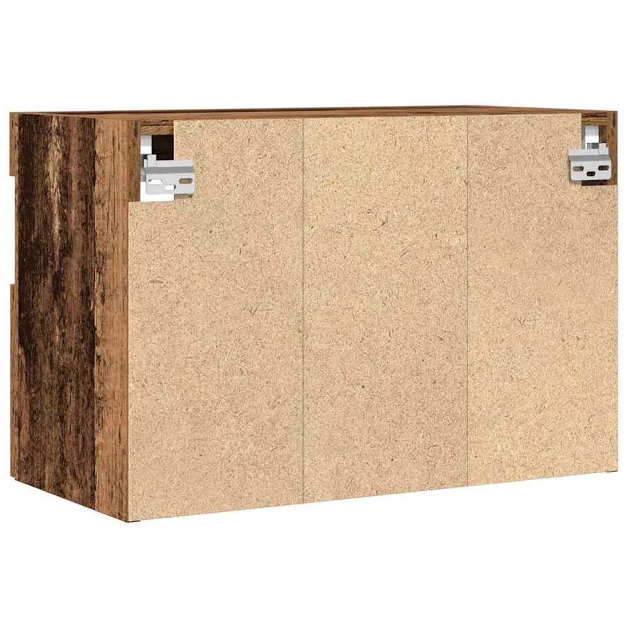 Meuble TV mural Bois ancien 60 x 30 x 40 cm Bois d'ingénierie - 11