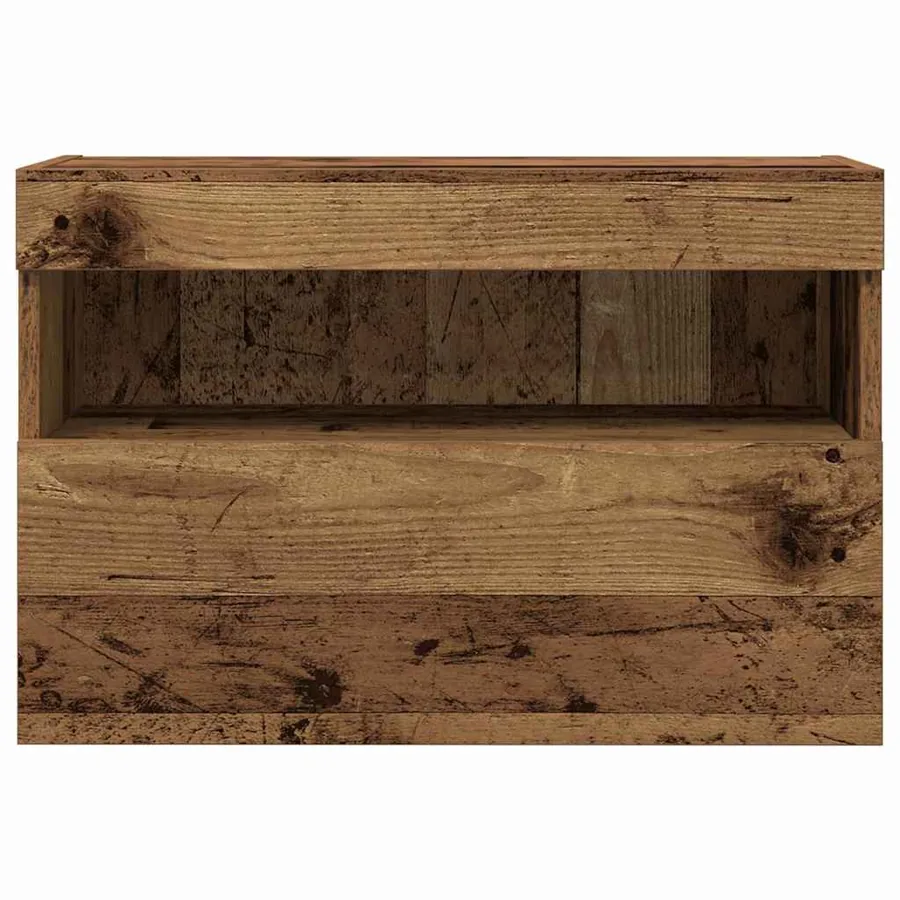 Meuble TV mural Bois ancien 60 x 30 x 40 cm Bois d'ingénierie - 9