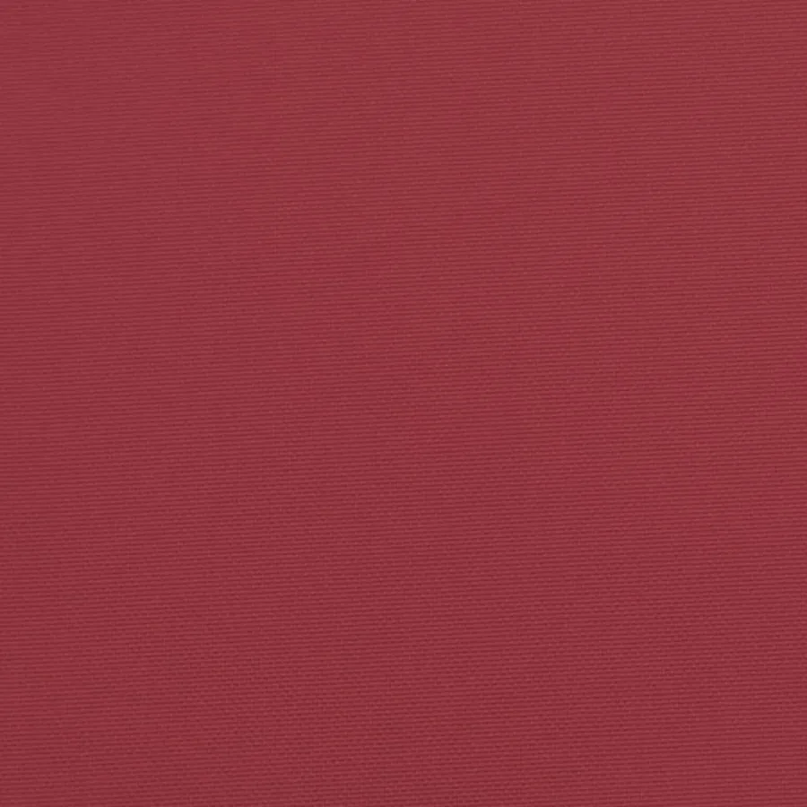 Coussin de palette rouge bordeaux 120x40x12 cm tissu - 9