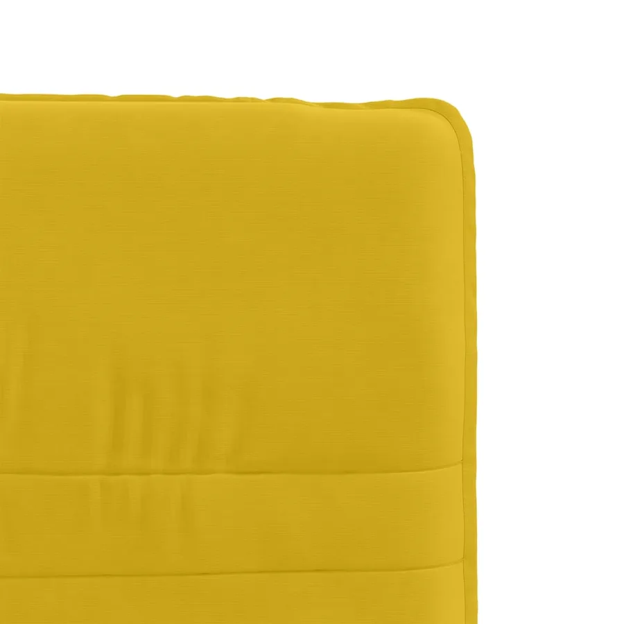 Chaises à manger lot de 2 Jaune Velours - 8
