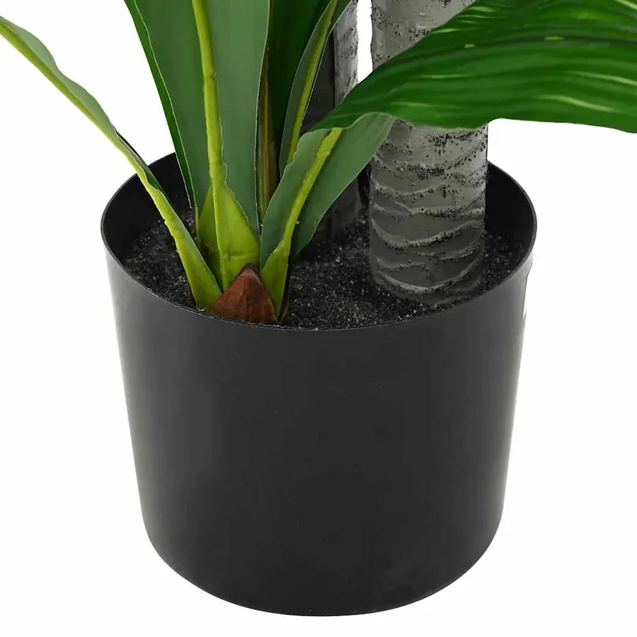 Arbre artificiel dracaena 36 feuilles 120 cm vert - 3