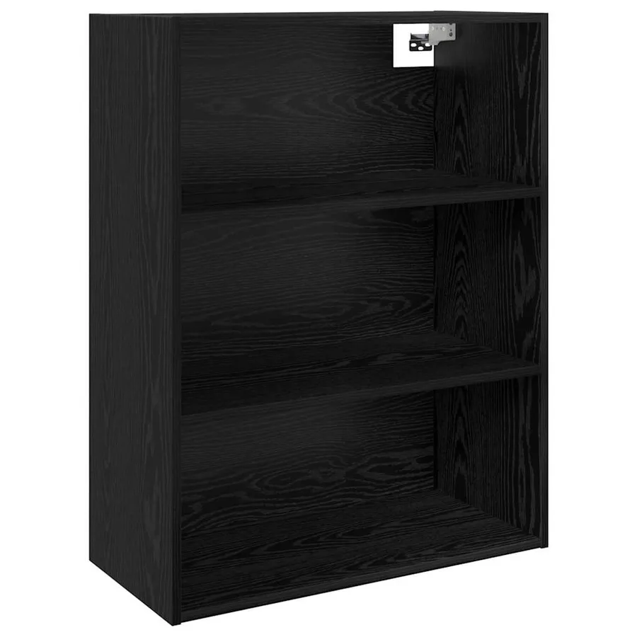 Haut Armoire Chêne noir 69,5 x 32,5 x 180 cm Bois d'ingénierie - 6