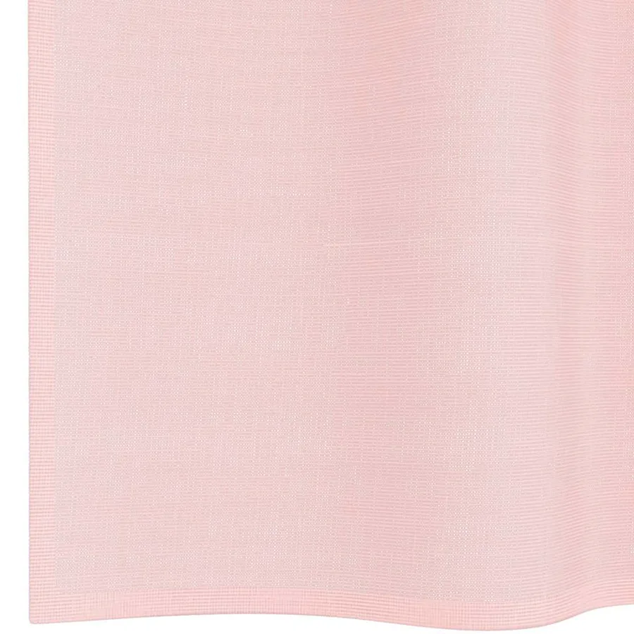 Rideaux en voile avec œillets 2 pcs rose clair 140x225 cm - 6
