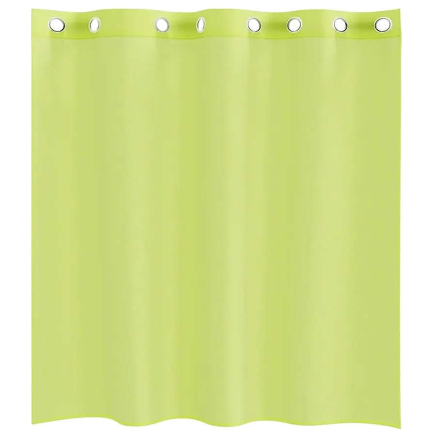 Rideaux en voile avec œillets 2 pcs vert pomme 140x140 cm - 4