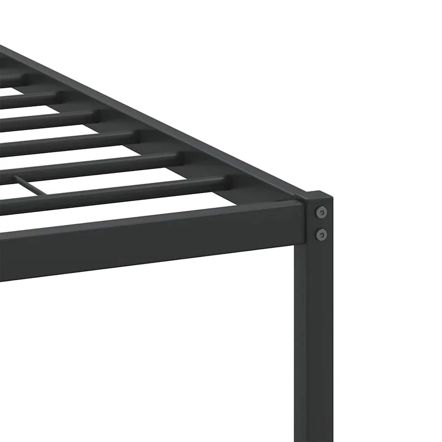 Cadre de lit sans matelas chêne marron 140x200 cm - 10