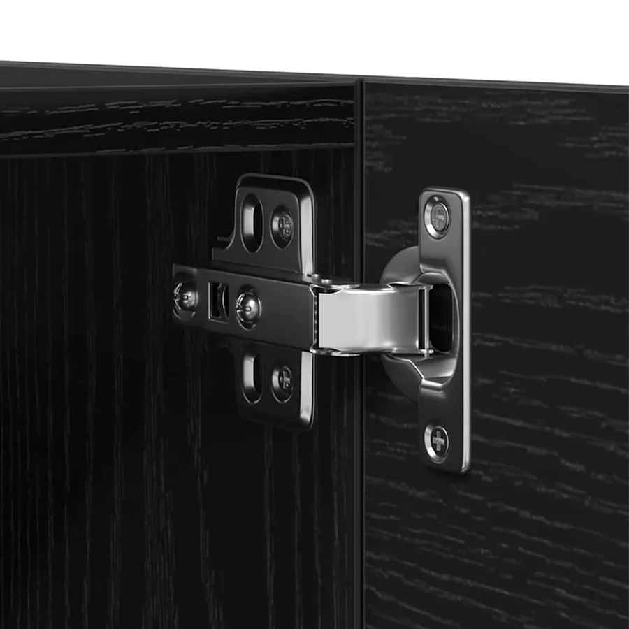 Meuble TV mural 2 pcs Chêne noir 30,5 x 30 x 30 cm - 11