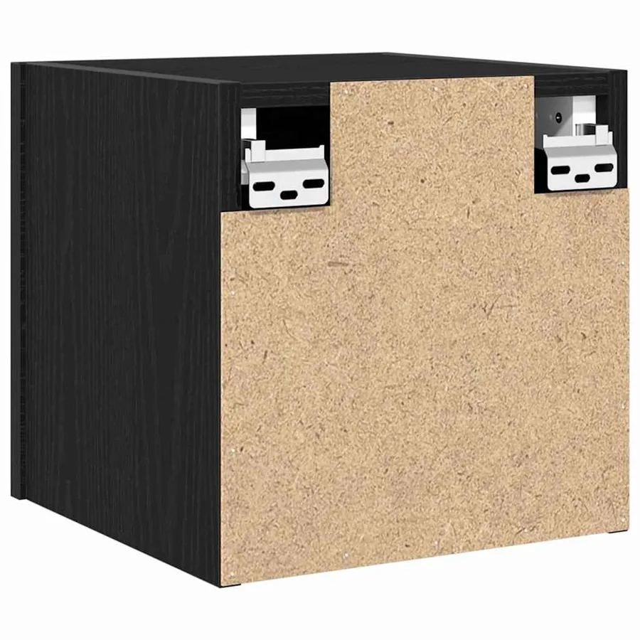 Meuble TV mural 2 pcs Chêne noir 30,5 x 30 x 30 cm - 7