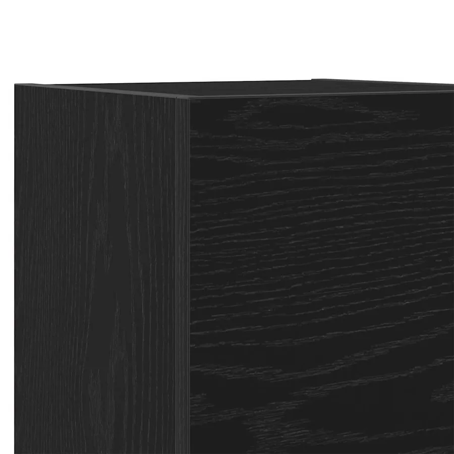 Meuble TV mural 2 pcs Chêne noir 30,5 x 30 x 30 cm - 8