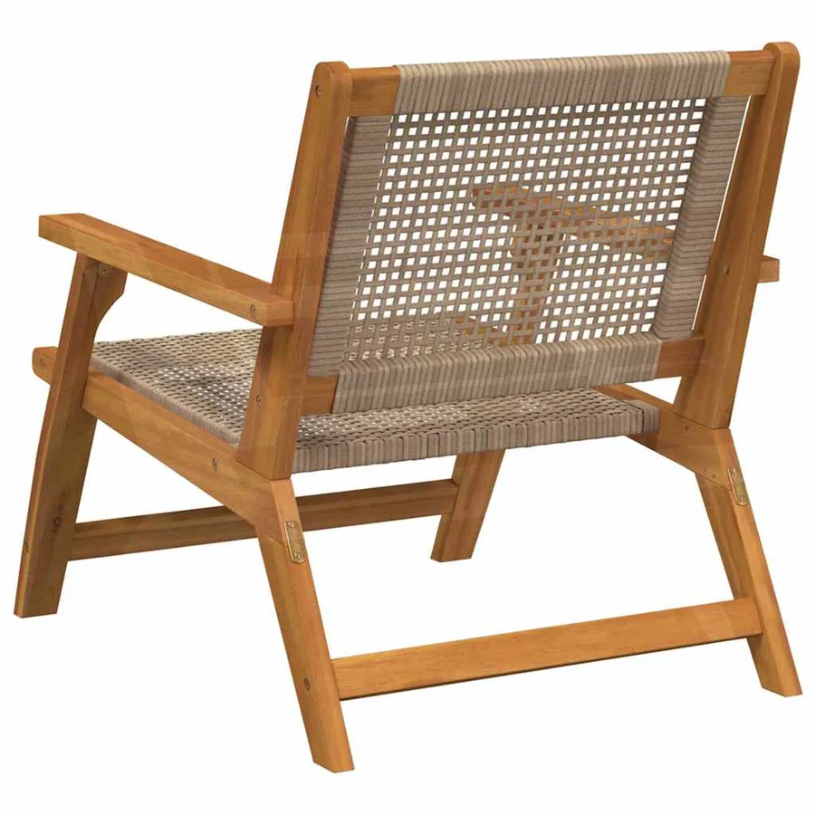 Mobilier de jardin 2 pcs Beige 67 x 78 x 73 cm - 5