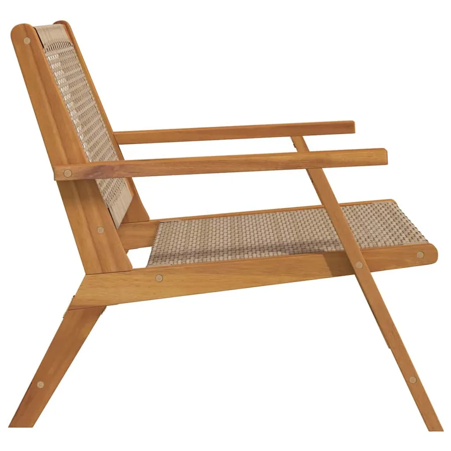 Mobilier de jardin 2 pcs Beige 67 x 78 x 73 cm - 7