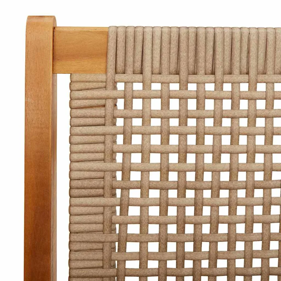 Mobilier de jardin 2 pcs Beige 67 x 78 x 73 cm - 9