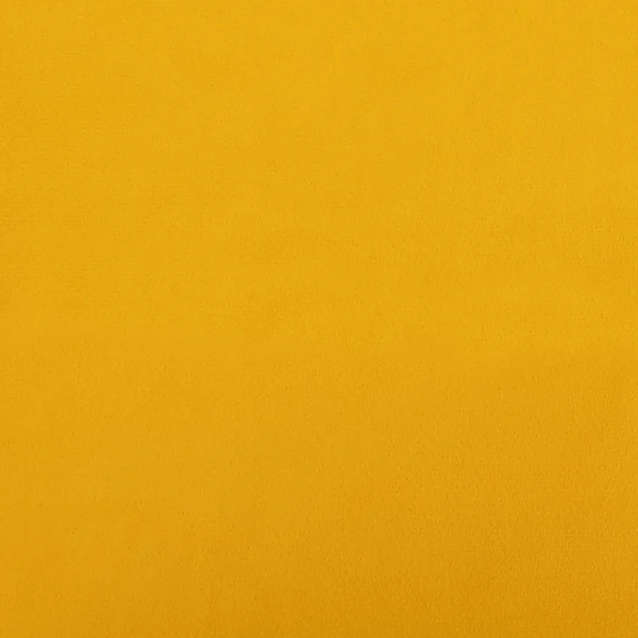 Chaises à manger pivotantes lot de 4 jaune moutarde velours - 9