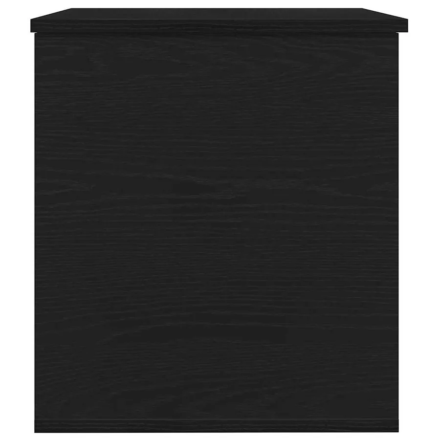 Boîte de Rangement Chêne noir 60 x 42 x 46 cm Bois d'ingénierie - 7