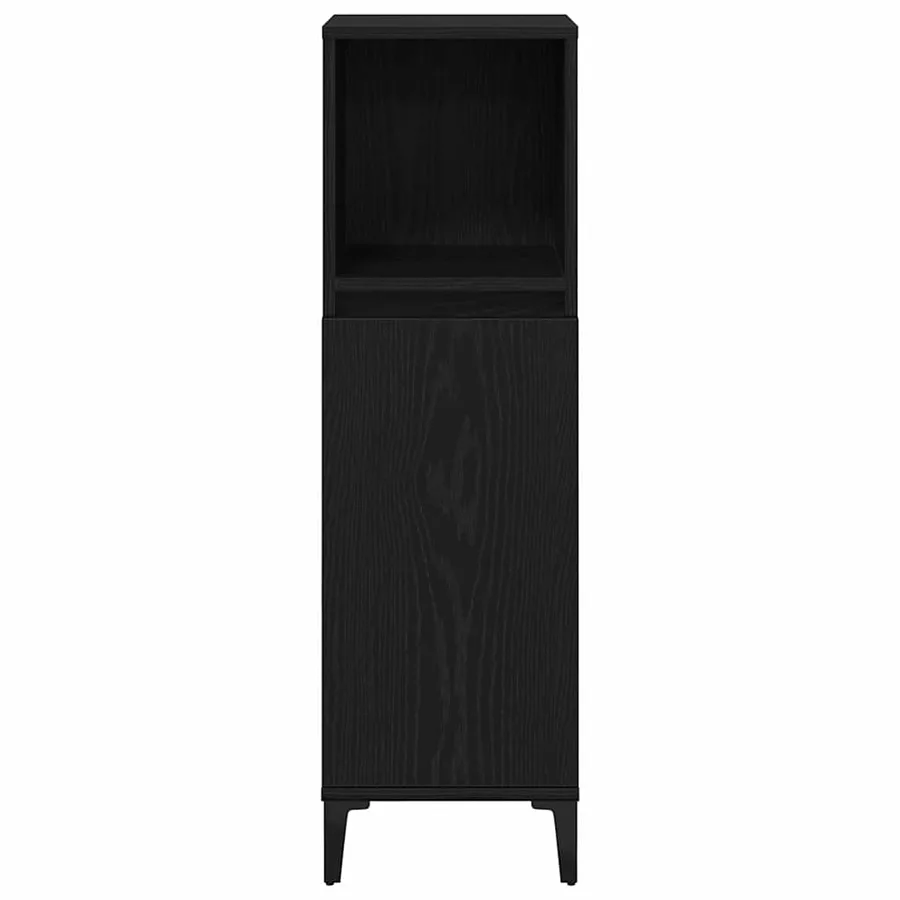 Ensemble de mobilier de salle de bain 3 pcs Chêne noir - 9