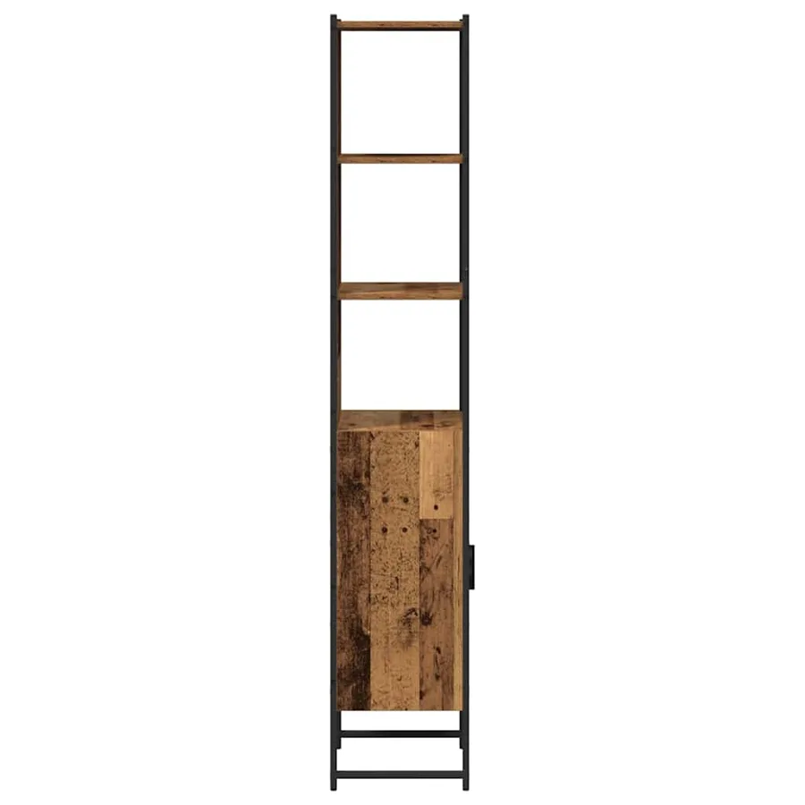 Armoire de salle de bain Bois ancien 33 x 33 x 185,5 cm - 7